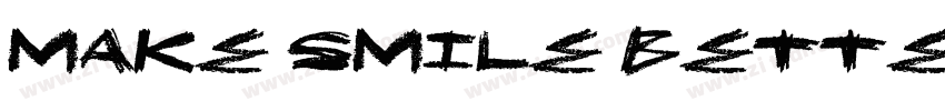 Make Smile Better字体转换